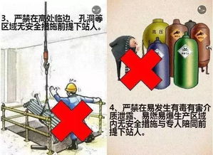 安全園地 牢記“安全十不站”，規(guī)范勞防用品穿戴